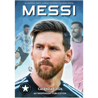 Lionel Messi kalendár not official LIONEL MESSI 2026