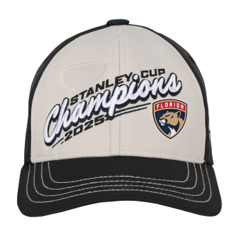 Florida Panthers detská čiapka baseballová šiltovka 2025 Stanley Cup Champions Locker Room Adjustable Hat