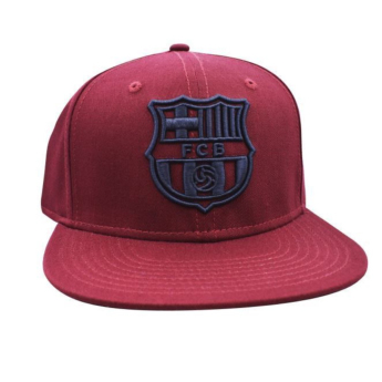 FC Barcelona detská čiapka flat šiltovka Rap granate