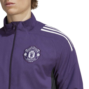 Manchester United pánska bunda Presentation purple