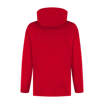 Ferrari pánska mikina s kapucňou 1/4 Zip red F1 Team 2025