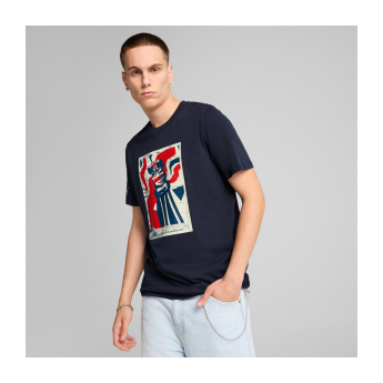 Formule 1 pánske tričko Silverstone GP blue 2025