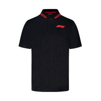 Formule 1 polokošeľa Logo small black 2025