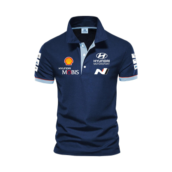 Hyundai Motorsport polokošeľa navy 2025