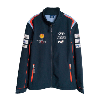 Hyundai Motorsport pánska bunda softshell navy 2025