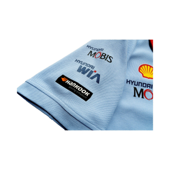 Hyundai Motorsport polokošeľa blue 2025