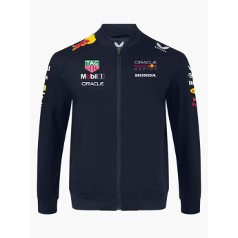 Red Bull Racing pánska bunda bomber official Teamline Replica navy F1 Team 2025