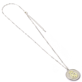 Real Madrid prívesok na krk Silver Finish Necklace
