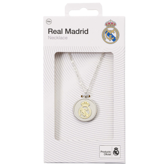 Real Madrid prívesok na krk Silver Finish Necklace