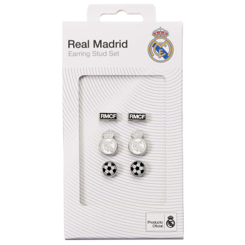 Real Madrid sada náušníc Stud Earring Set