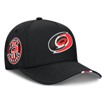 Carolina Hurricanes čiapka baseballová šiltovka 2025 Draft Authentic Pro Structured Adjustable