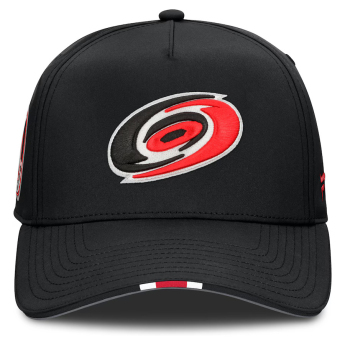 Carolina Hurricanes čiapka baseballová šiltovka 2025 Draft Authentic Pro Structured Adjustable