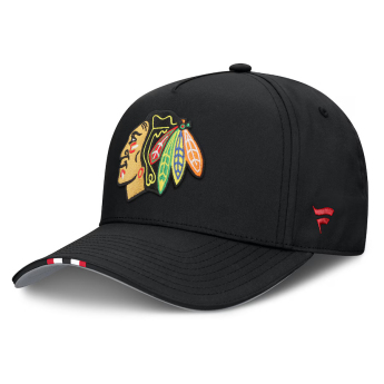 Chicago Blackhawks čiapka baseballová šiltovka 2025 Draft Authentic Pro Structured Adjustable