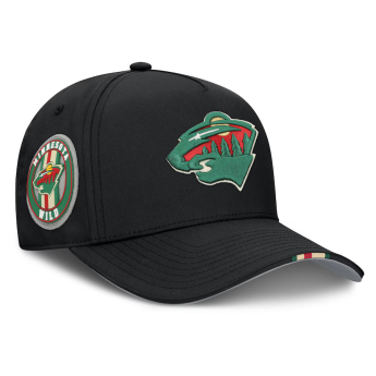 Minnesota Wild čiapka baseballová šiltovka 2025 Draft Authentic Pro Structured Adjustable
