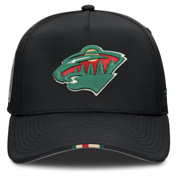 Minnesota Wild čiapka baseballová šiltovka 2025 Draft Authentic Pro Structured Adjustable