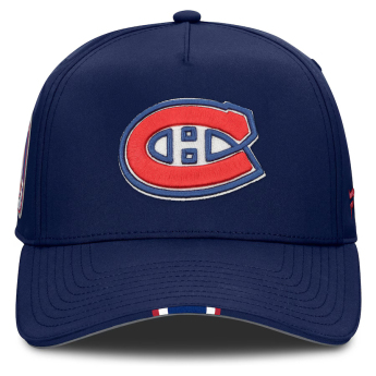 Montreal Canadiens čiapka baseballová šiltovka 2025 Draft Authentic Pro Structured Adjustable