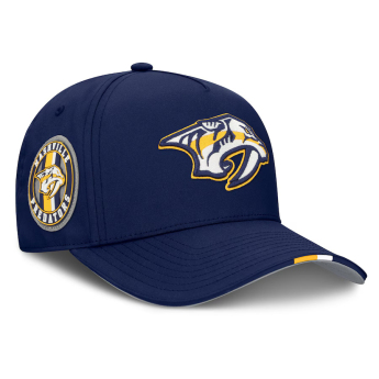 Nashville Predators čiapka baseballová šiltovka 2025 Draft Authentic Pro Structured Adjustable