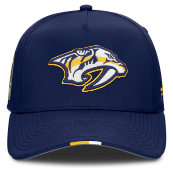 Nashville Predators čiapka baseballová šiltovka 2025 Draft Authentic Pro Structured Adjustable