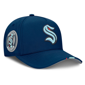 Seattle Kraken čiapka baseballová šiltovka 2025 Draft Authentic Pro Structured Adjustable