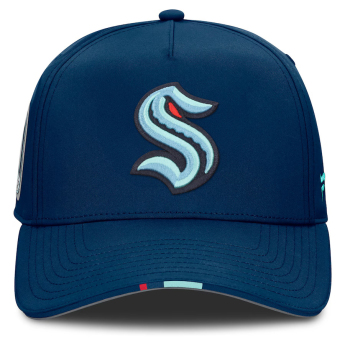 Seattle Kraken čiapka baseballová šiltovka 2025 Draft Authentic Pro Structured Adjustable