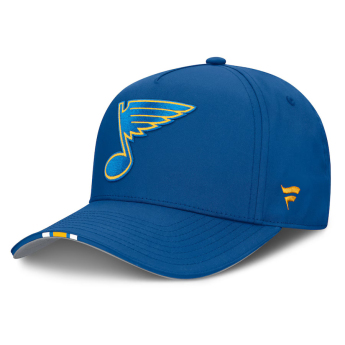 St. Louis Blues čiapka baseballová šiltovka 2025 Draft Authentic Pro Structured Adjustable