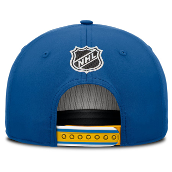 St. Louis Blues čiapka baseballová šiltovka 2025 Draft Authentic Pro Structured Adjustable