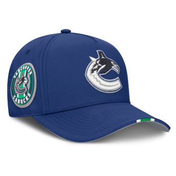 Vancouver Canucks čiapka baseballová šiltovka 2025 Draft Authentic Pro Structured Adjustable
