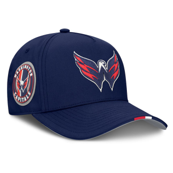 Washington Capitals čiapka baseballová šiltovka 2025 Draft Authentic Pro Structured Adjustable