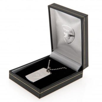 FC Arsenal retiazka na krk s psou známkou DT engraved