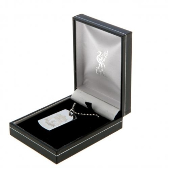 FC Liverpool retiazka na krk s psou známkou DT engraved