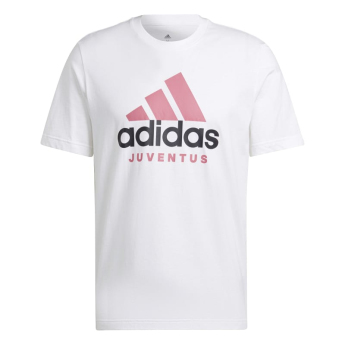 Juventus Torino pánske tričko DNA graphic white