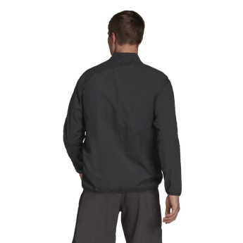 Lionel Messi pánska bunda s kapucňou MESSI Woven black