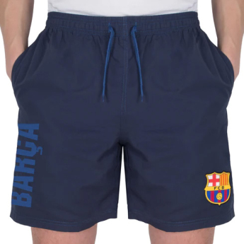 FC Barcelona futbalové trenírky Shorts navy