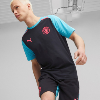 Manchester City pánske tričko Casuals navy