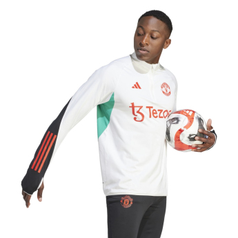 Manchester United pánsky futbalový top Tiro PRO white