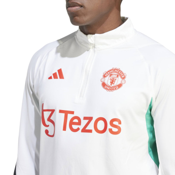 Manchester United pánsky futbalový top Tiro PRO white
