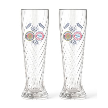 Bayern Mníchov poháre 2pack Weissbierglas