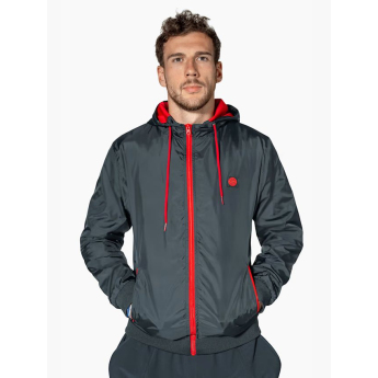 Bayern Mníchov pánska bunda s kapucňou Wind Classic black