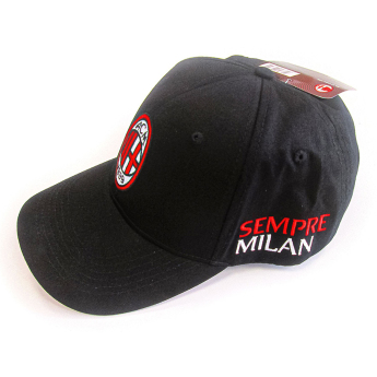 AC Milano čiapka baseballová šiltovka Sempre black