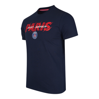 Paris Saint Germain pánske tričko Slogan blue