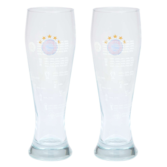 Bayern Mníchov set pohárov Weissbier Crest