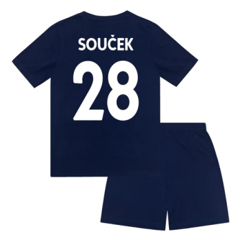 West Ham United detské pyžamo Text Souček