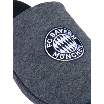 Bayern Mníchov pánske papuče Logo grey