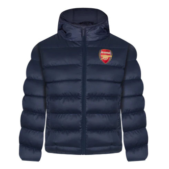 FC Arsenal detská zimná bunda Quilted navy