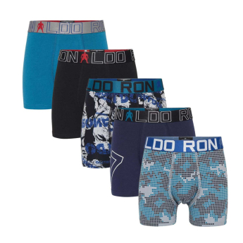 Cristiano Ronaldo detské boxerky 5pack CR7 multicolor
