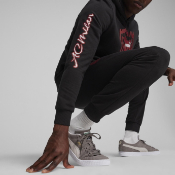 AC Milano pánska mikina s kapucňou FtblIcons black