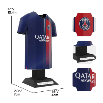 Paris Saint Germain 3D kovový model Home Jersey 2023/24 Locker Pack