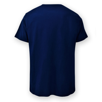 FC Barcelona detské tričko Logos navy