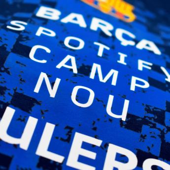 FC Barcelona detské tričko Logos navy