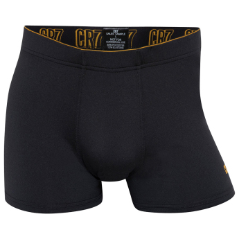 Cristiano Ronaldo pánske boxerky CR7 black-gold stripe